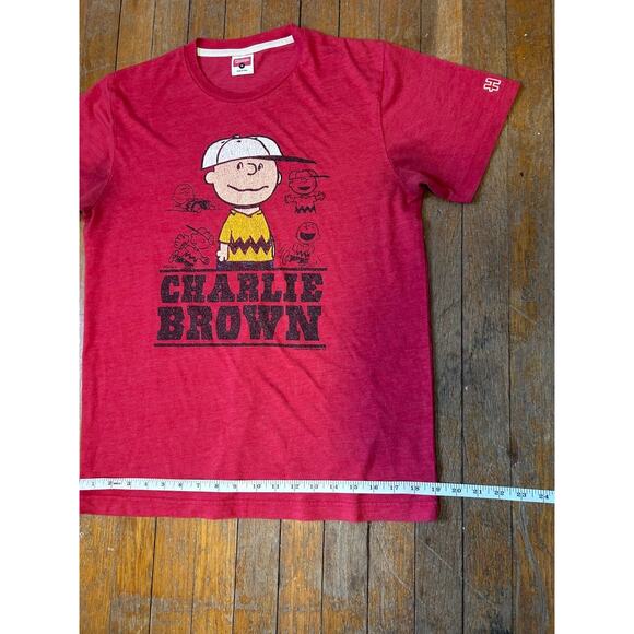 Red Homage Peanuts Charlie Brown Throwback Tee | T-Shirt | | Retro - (Size M) - Picture 7 of 10